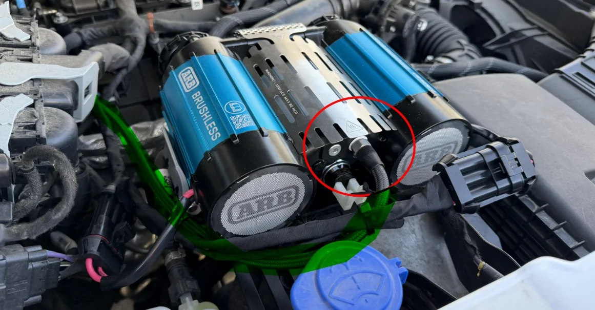 Ford Bronco How To - ARB Brushless Twin Compressor Install comp 1