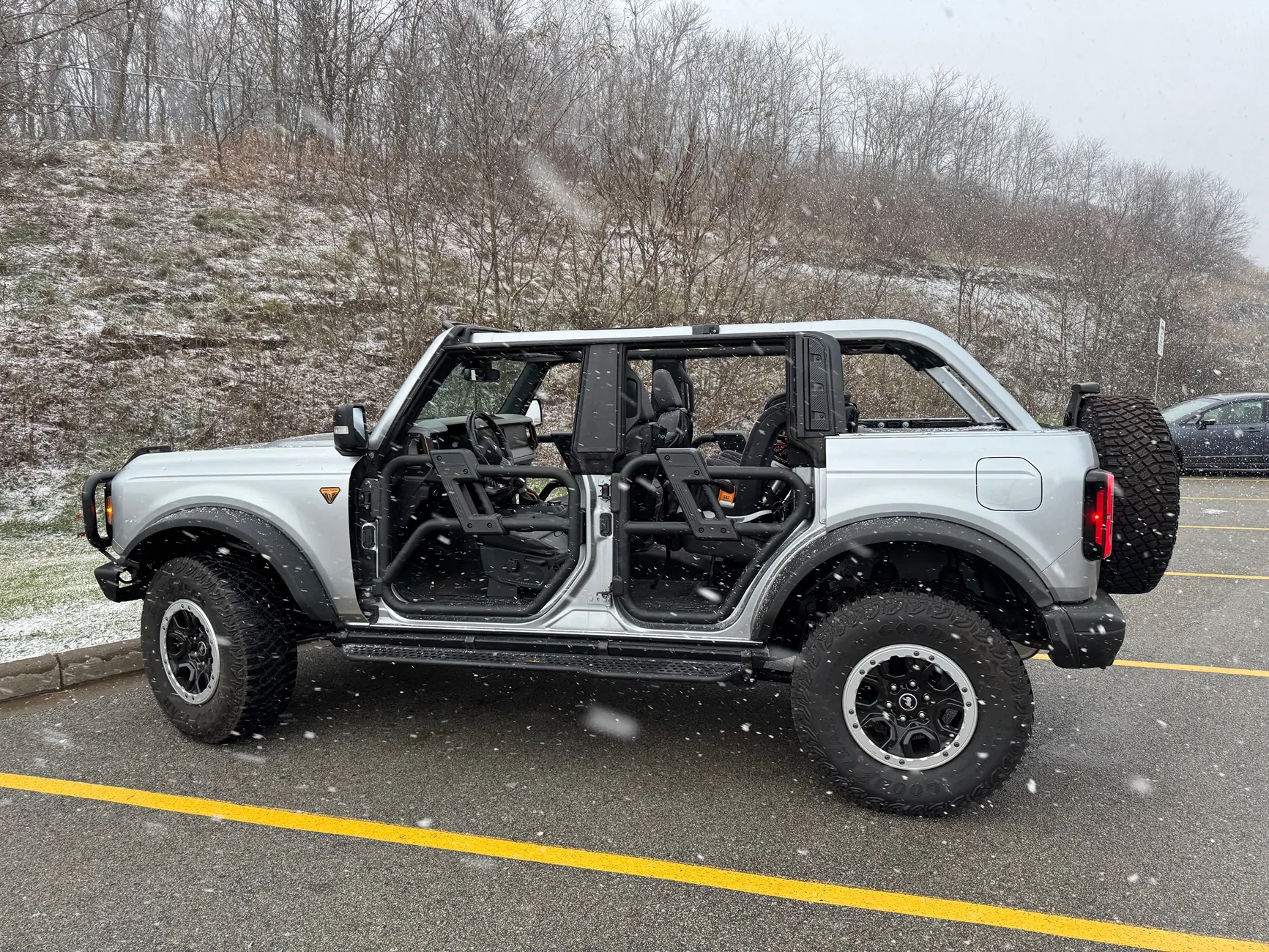 Ford Bronco Topless in the Snow Pics! IMG_8642