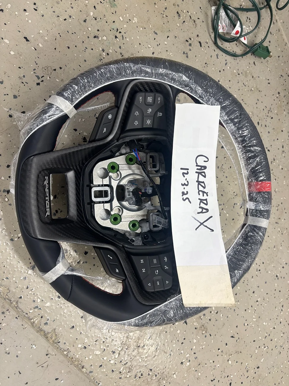 Ford Bronco New Bronco Raptor Steering Wheel IMG_5836