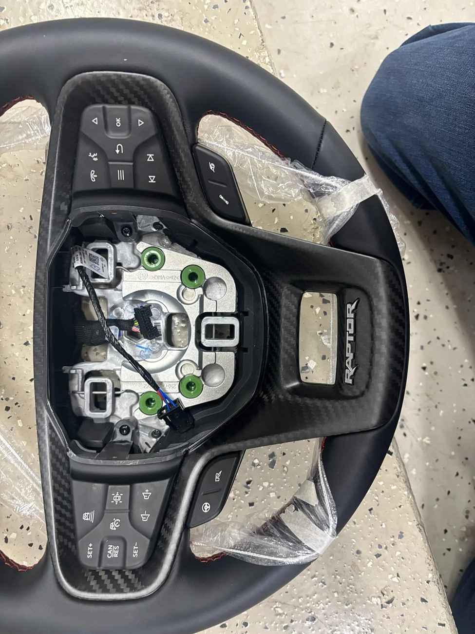 Ford Bronco New Bronco Raptor Steering Wheel IMG_5830