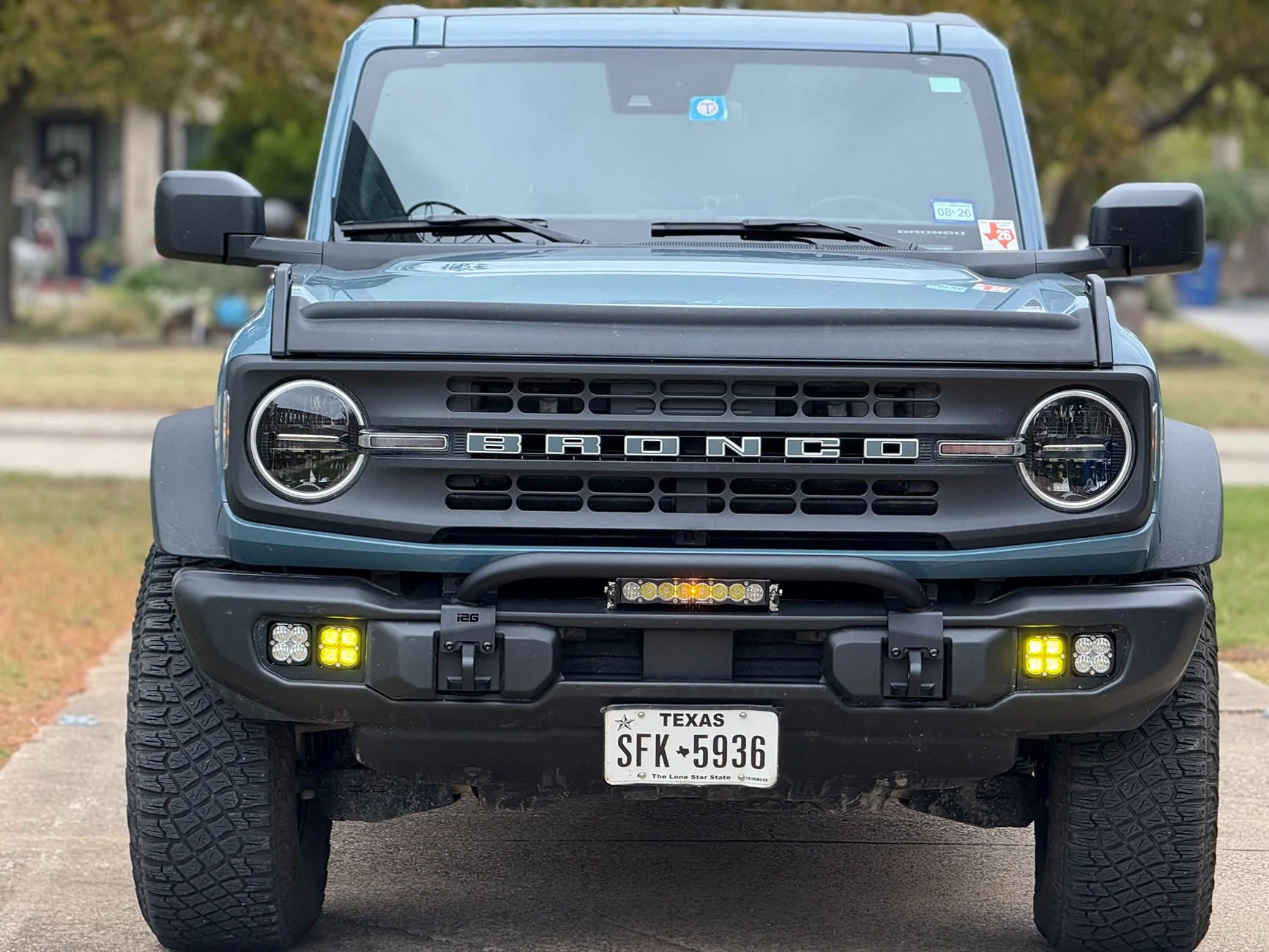 Ford Bronco Capable bumper bull bar by IAG first photo! IMG_7006