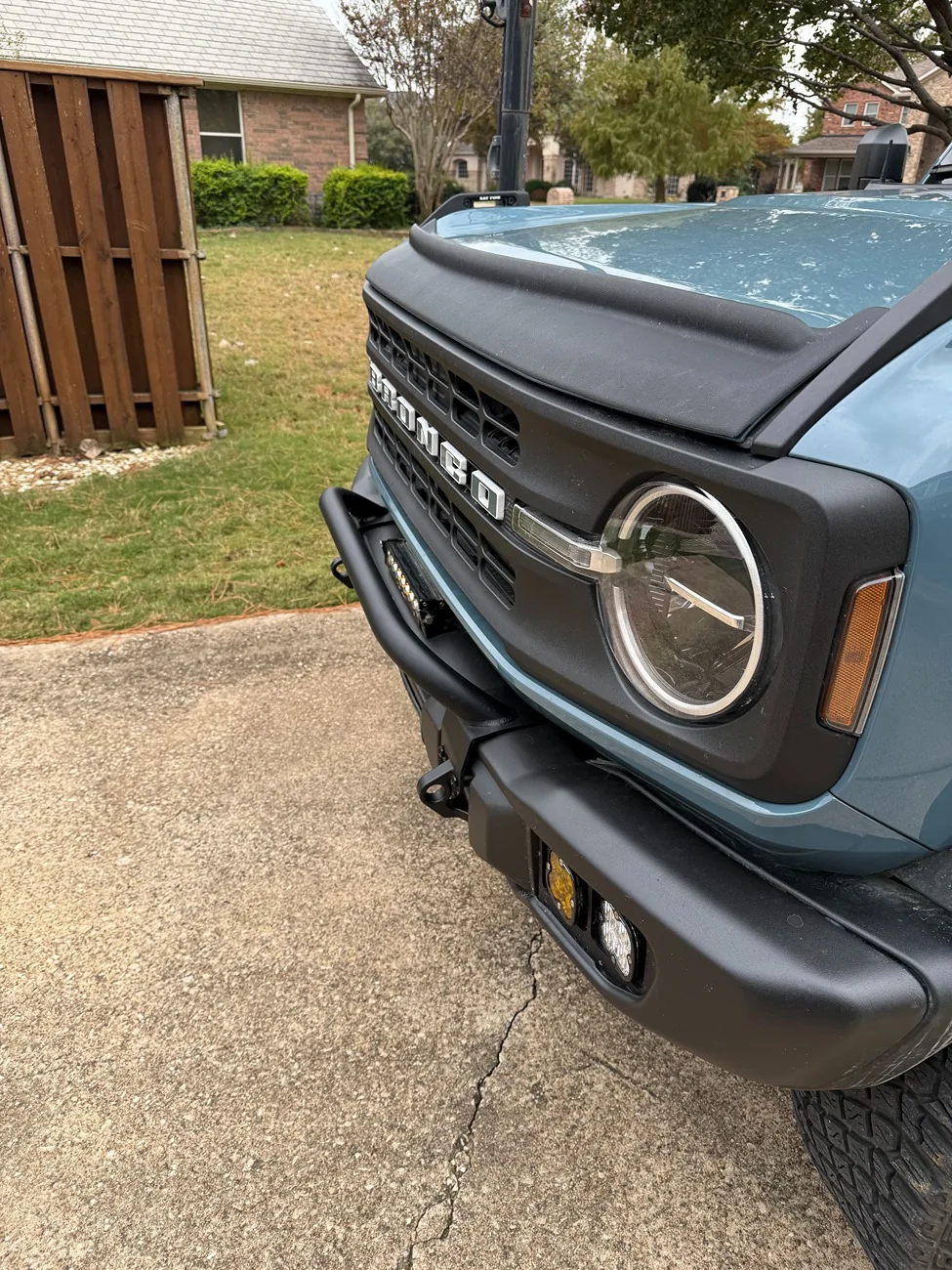 Ford Bronco Capable bumper bull bar by IAG first photo! IMG_7003
