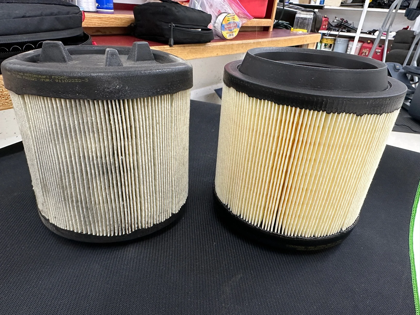 Ford Bronco 18k air filter IMG_4054