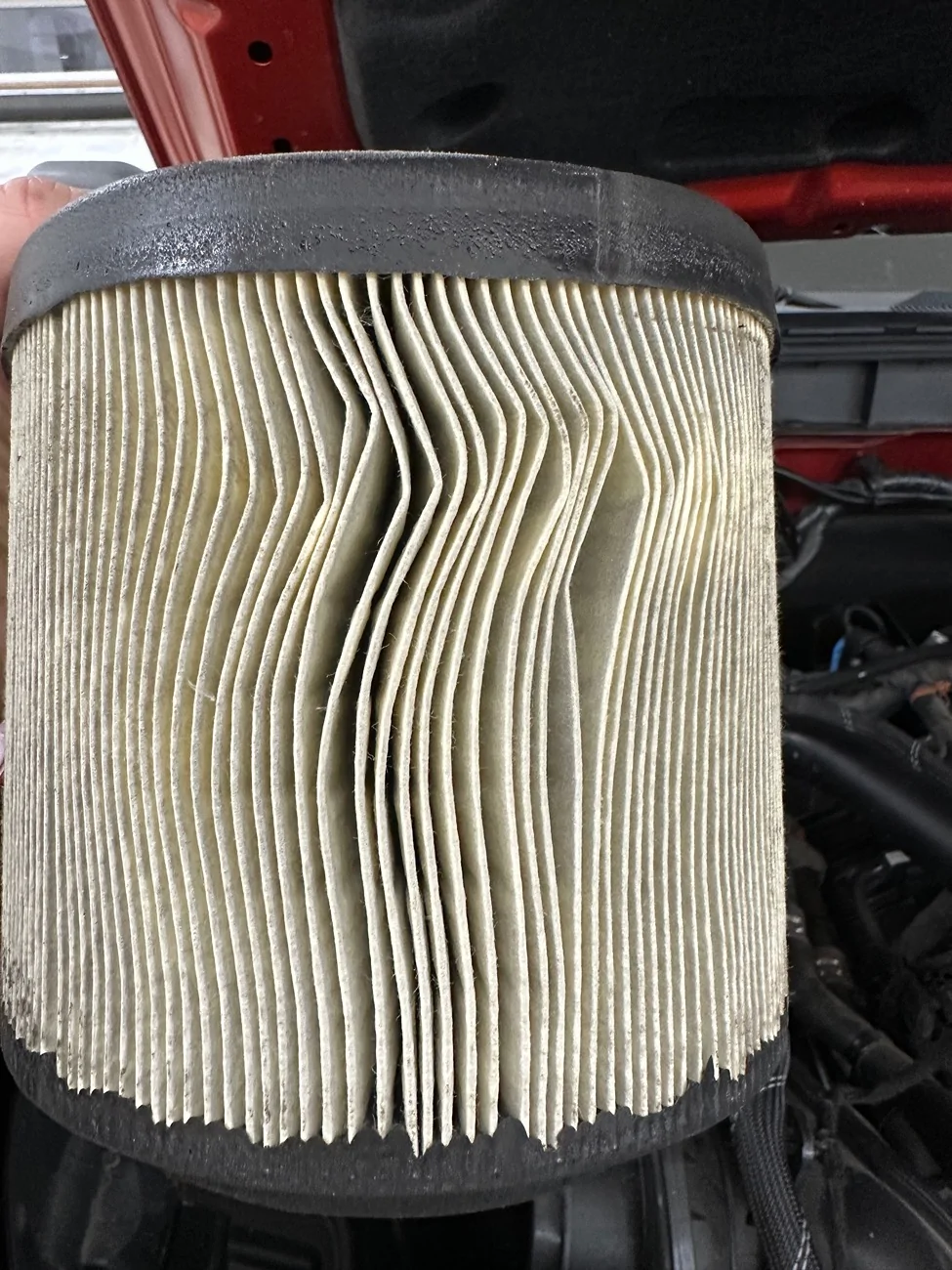 Ford Bronco 18k air filter IMG_4053