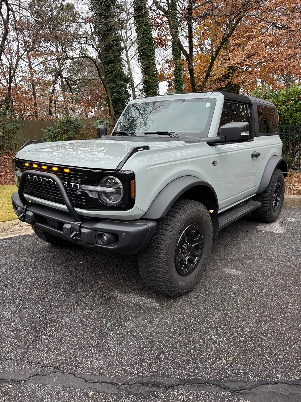 Ford Bronco Capable bumper bull bar by IAG first photo! IMG_3389