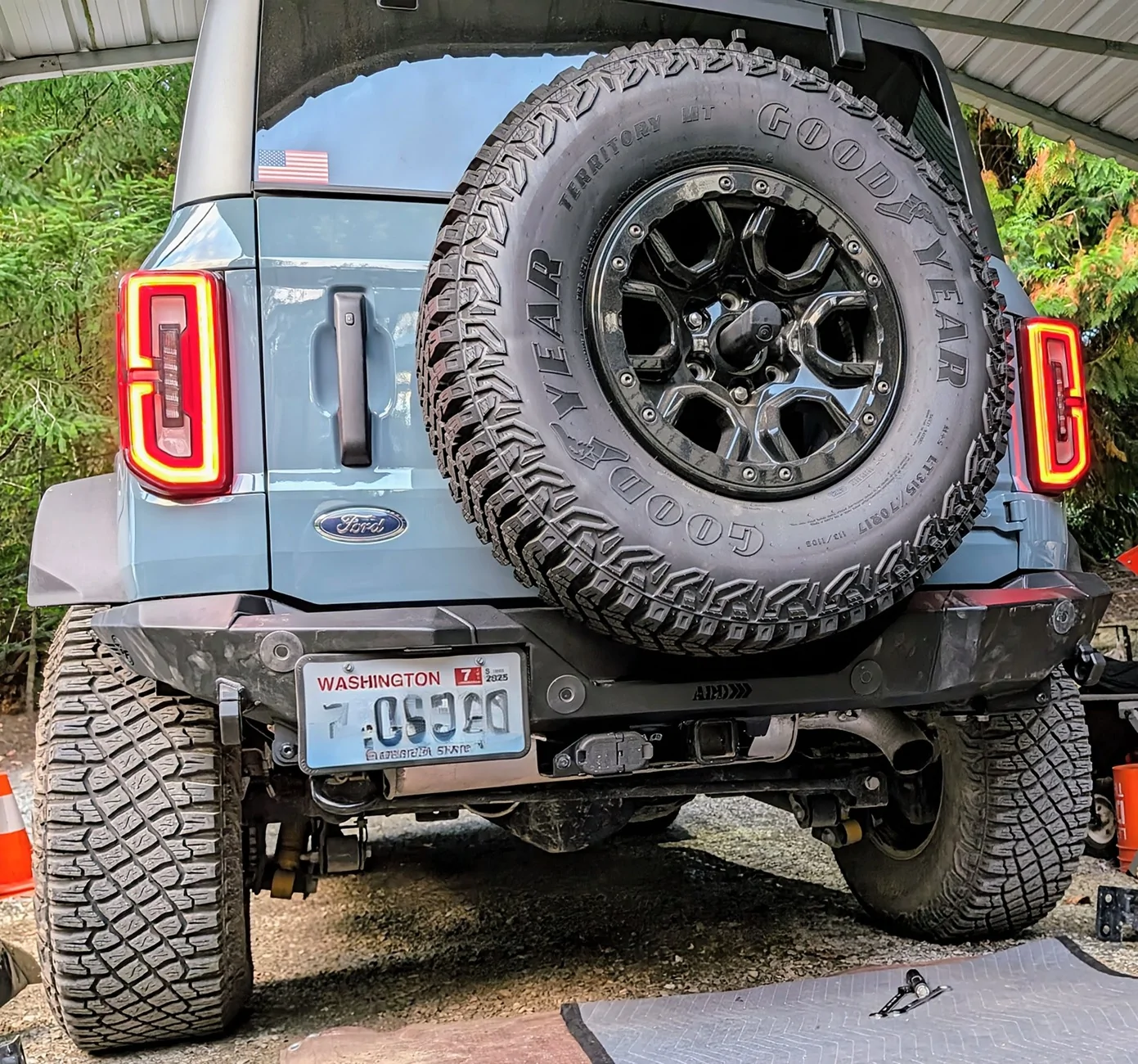 Ford Bronco Rear Bumper recommendations? PXL_20241010_010926687~3