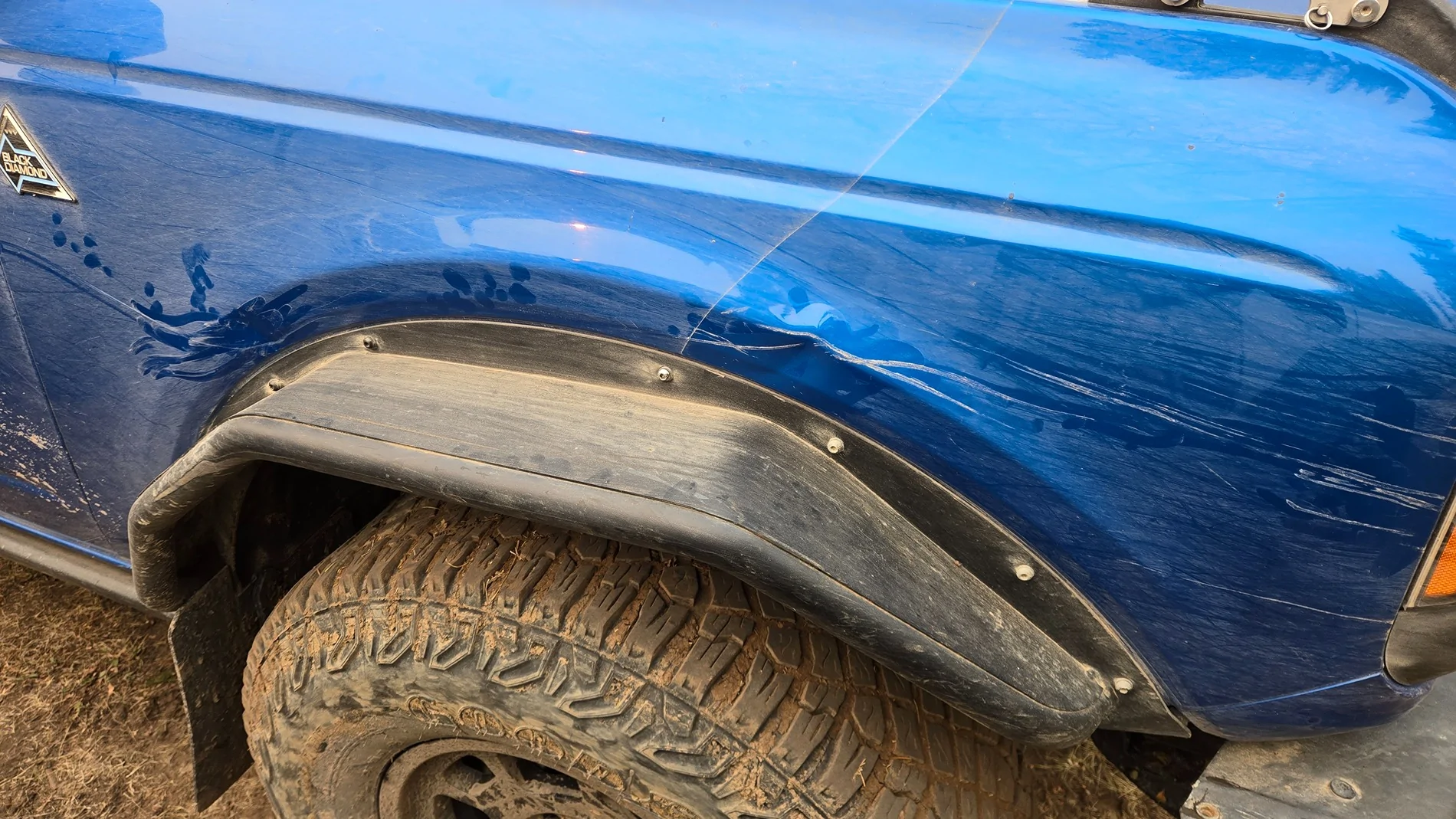 Ford Bronco Comments you received about your Bronco RH front fender damag