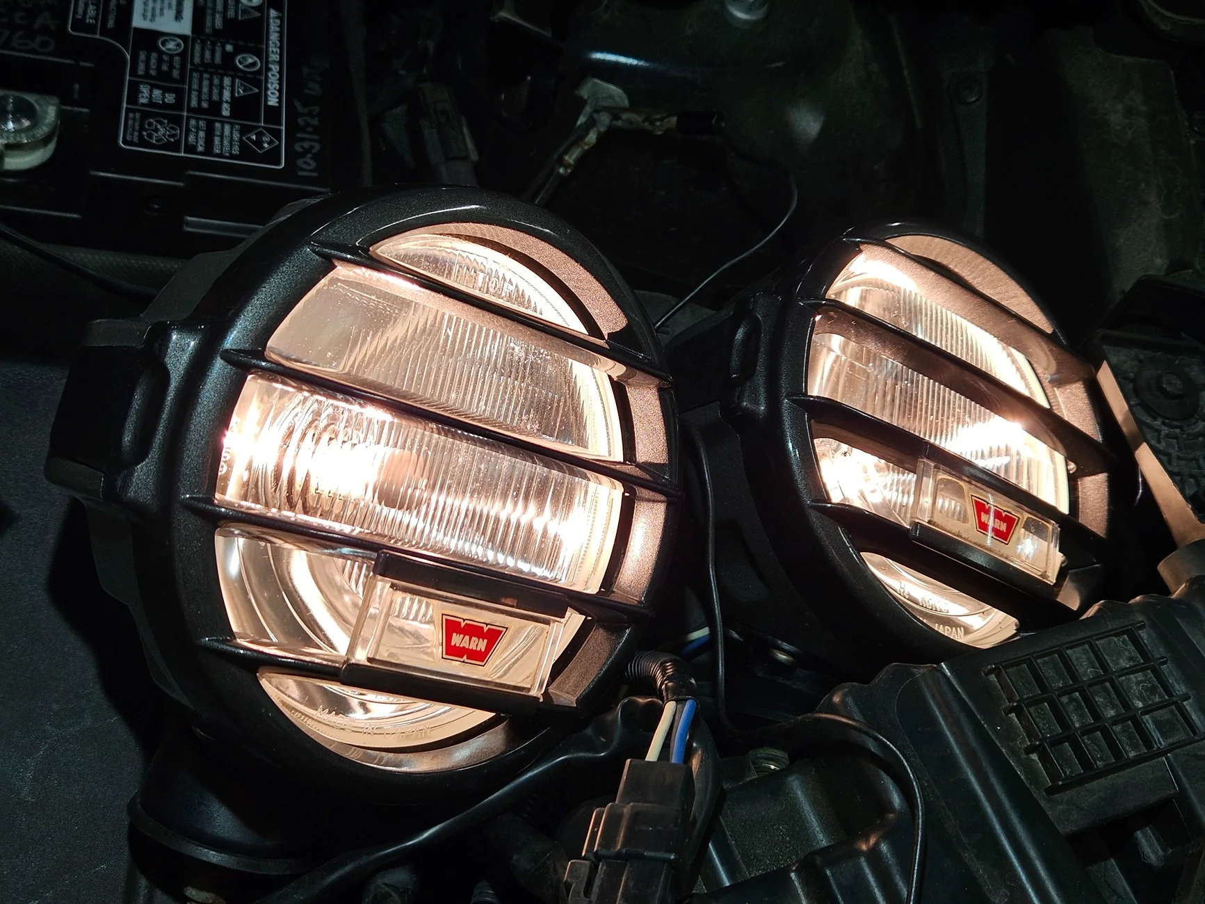 Ford Bronco Warn SDB-160 Off-Road Driving/Spot Beam Halogen Lamps warn 8 low beam