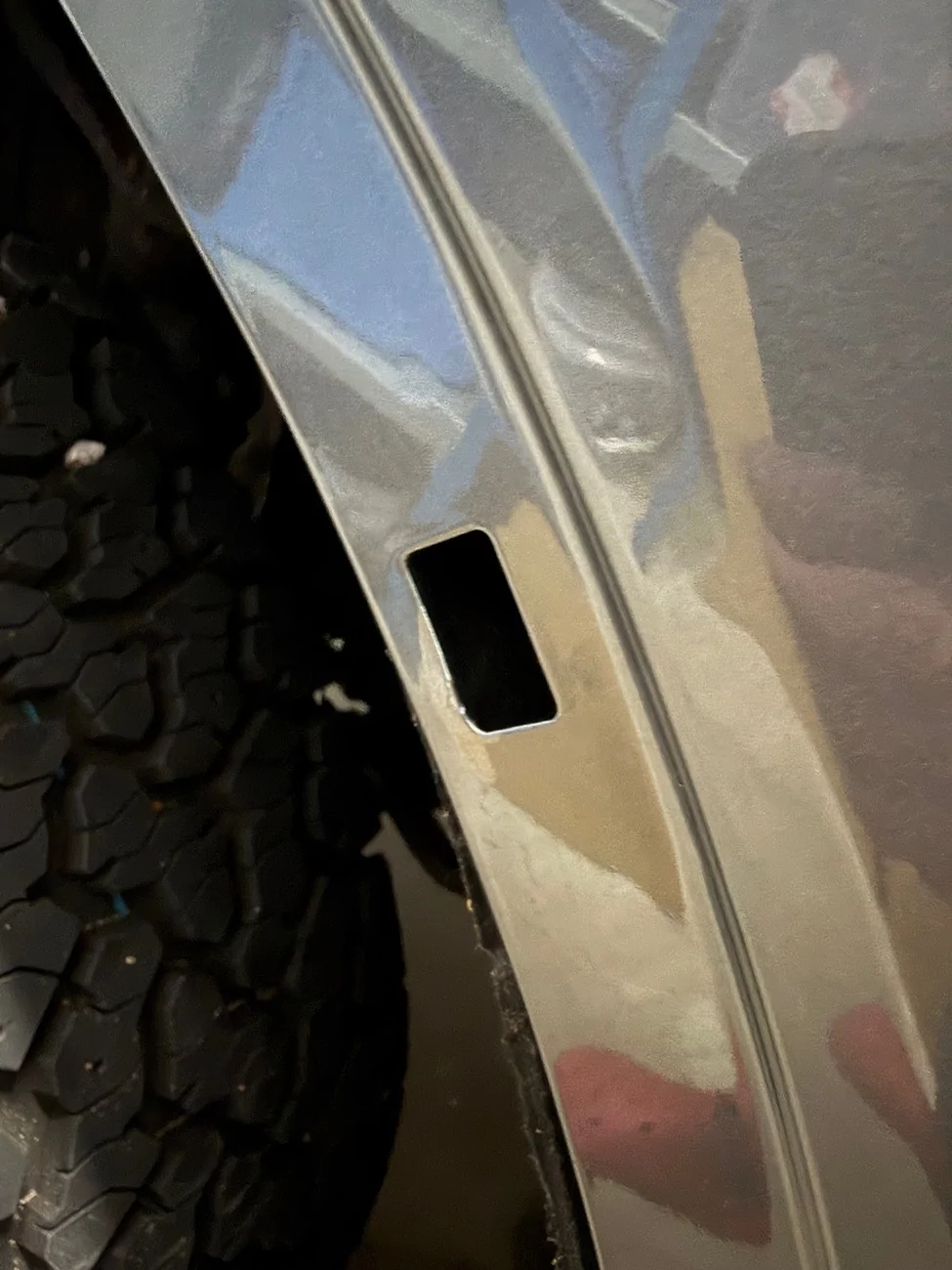 Ford Bronco Flare removal IMG_2686