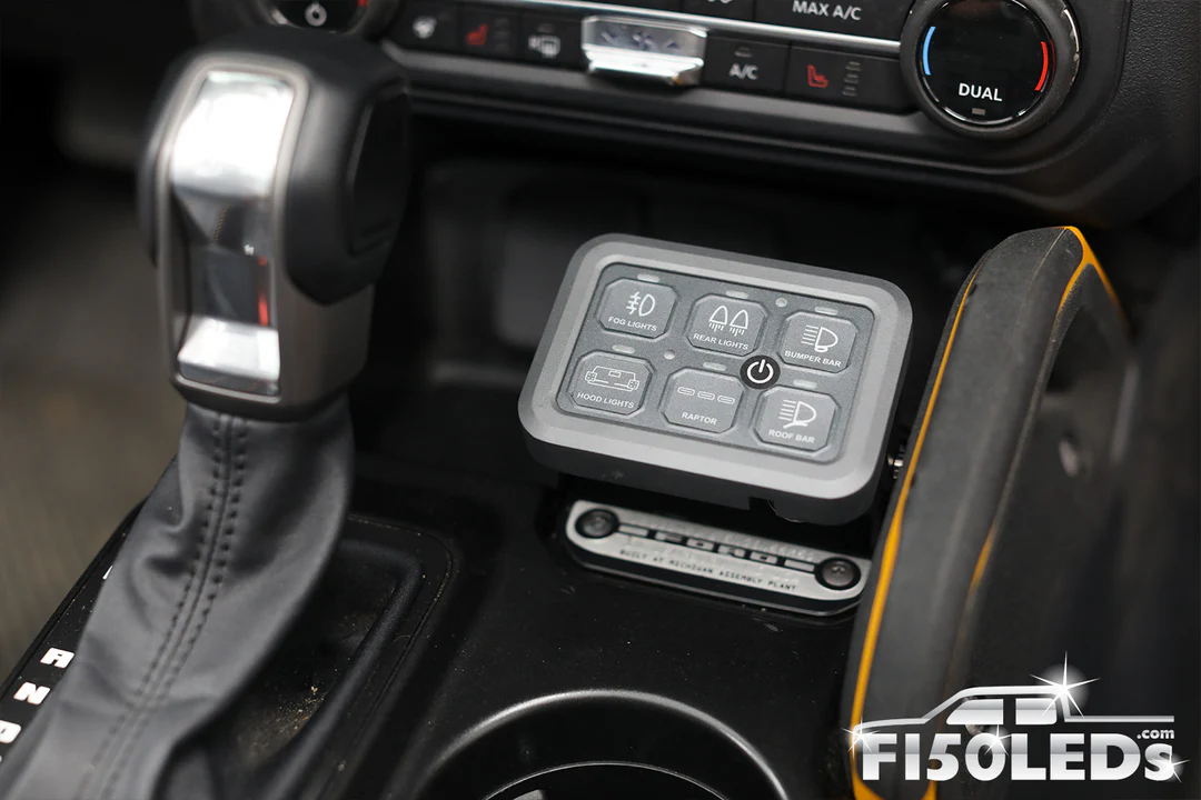 Ford Bronco F150LEDs - 2021+ FORD BRONCO LED AUX SWITCH PANEL - $150 IMG_3247