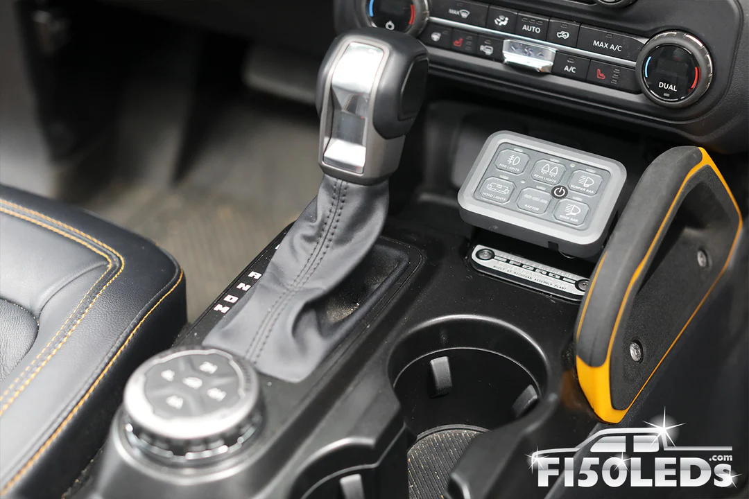 Ford Bronco F150LEDs - 2021+ FORD BRONCO LED AUX SWITCH PANEL - $150 IMG_3246