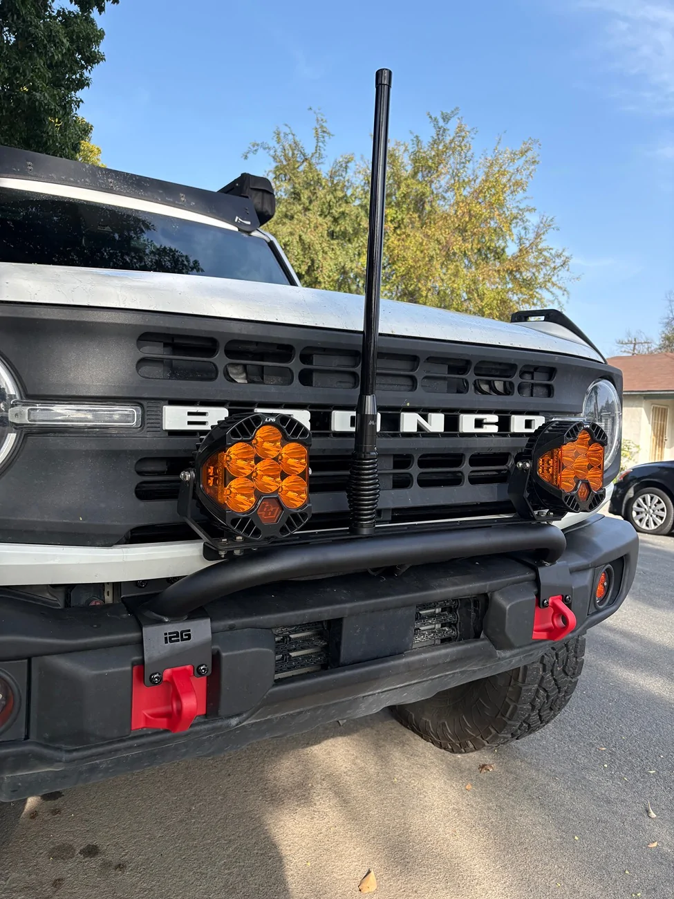 Ford Bronco Capable bumper bull bar by IAG first photo! IMG_3427