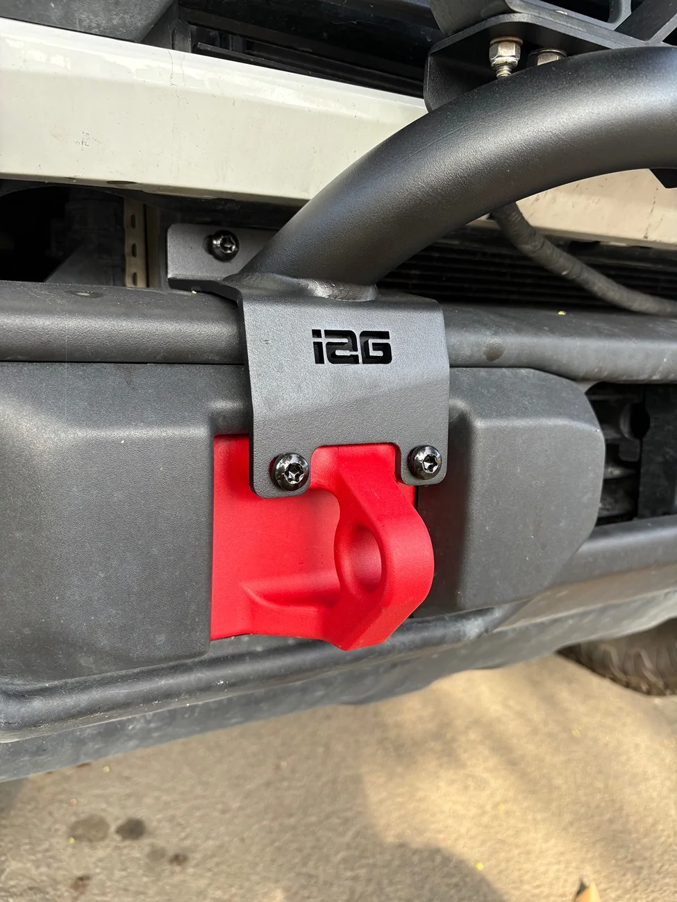 Ford Bronco Capable bumper bull bar by IAG first photo! IMG_3429