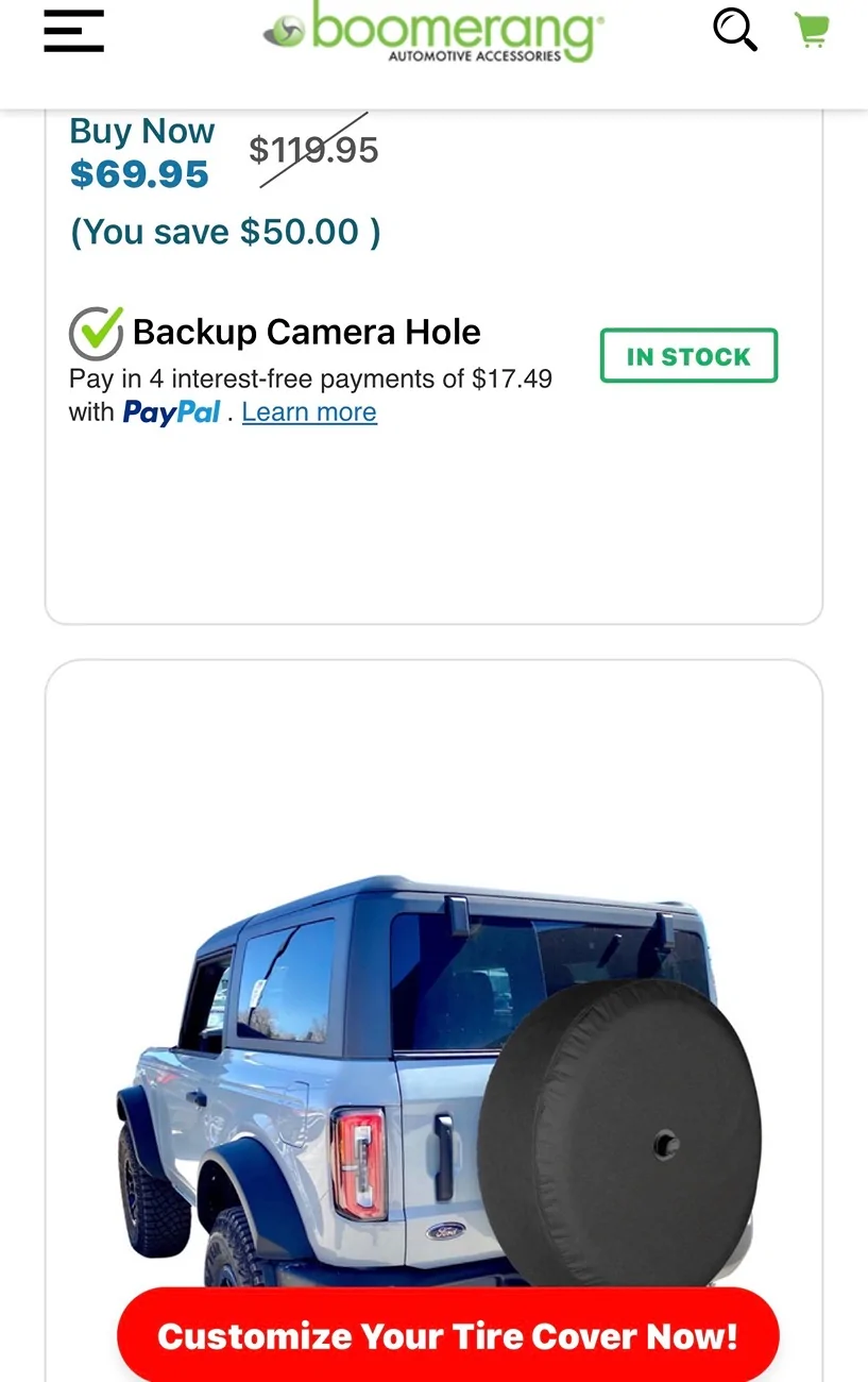 Ford Bronco Bronco spare tire cover recommendations? IMG_4747