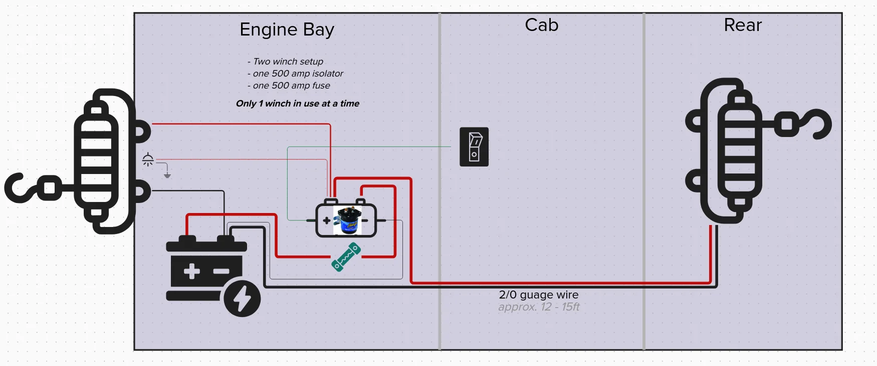 Ford Bronco Two Winch wiring diagram Screenshot from 2025-12-15 20-34-01