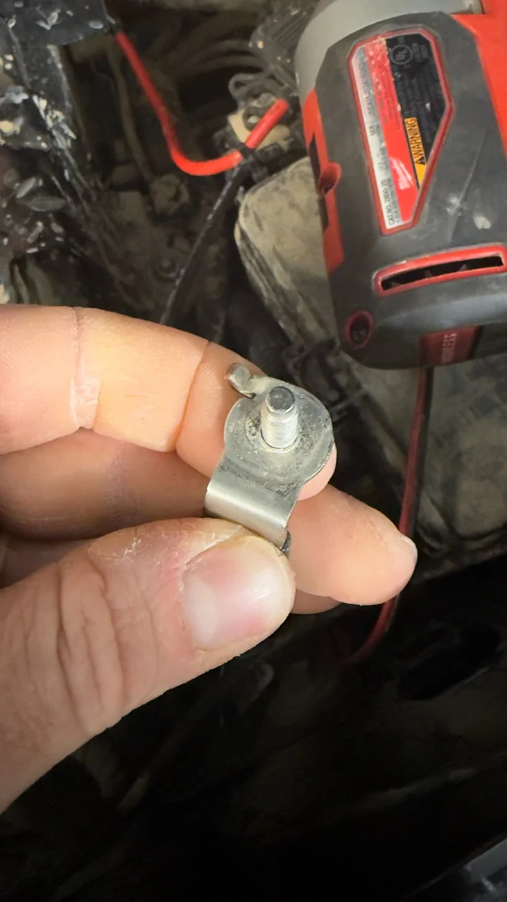 Ford Bronco Winch to solenoid connection IMG_0474