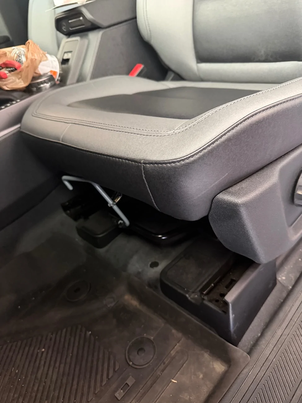 Ford Bronco $5 Seat adjustment lever extender IMG_5866