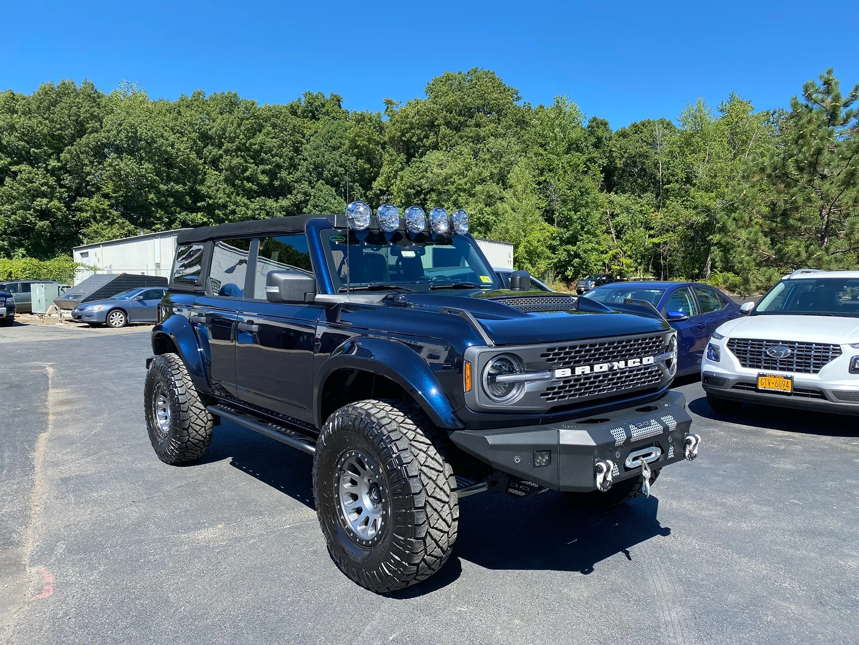 Ford Bronco New ADV hood installed. IMG_1158