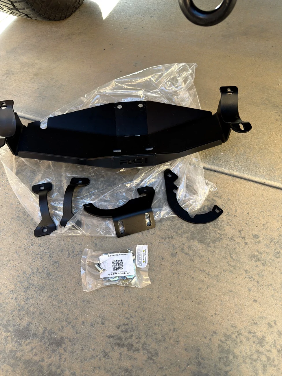 Ford Bronco RCI differential skid plate IMG_0941