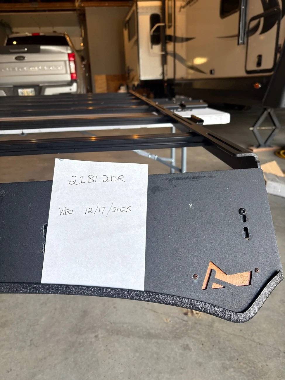 Ford Bronco TrailRax 4 door roof rack complete. IMG_0843