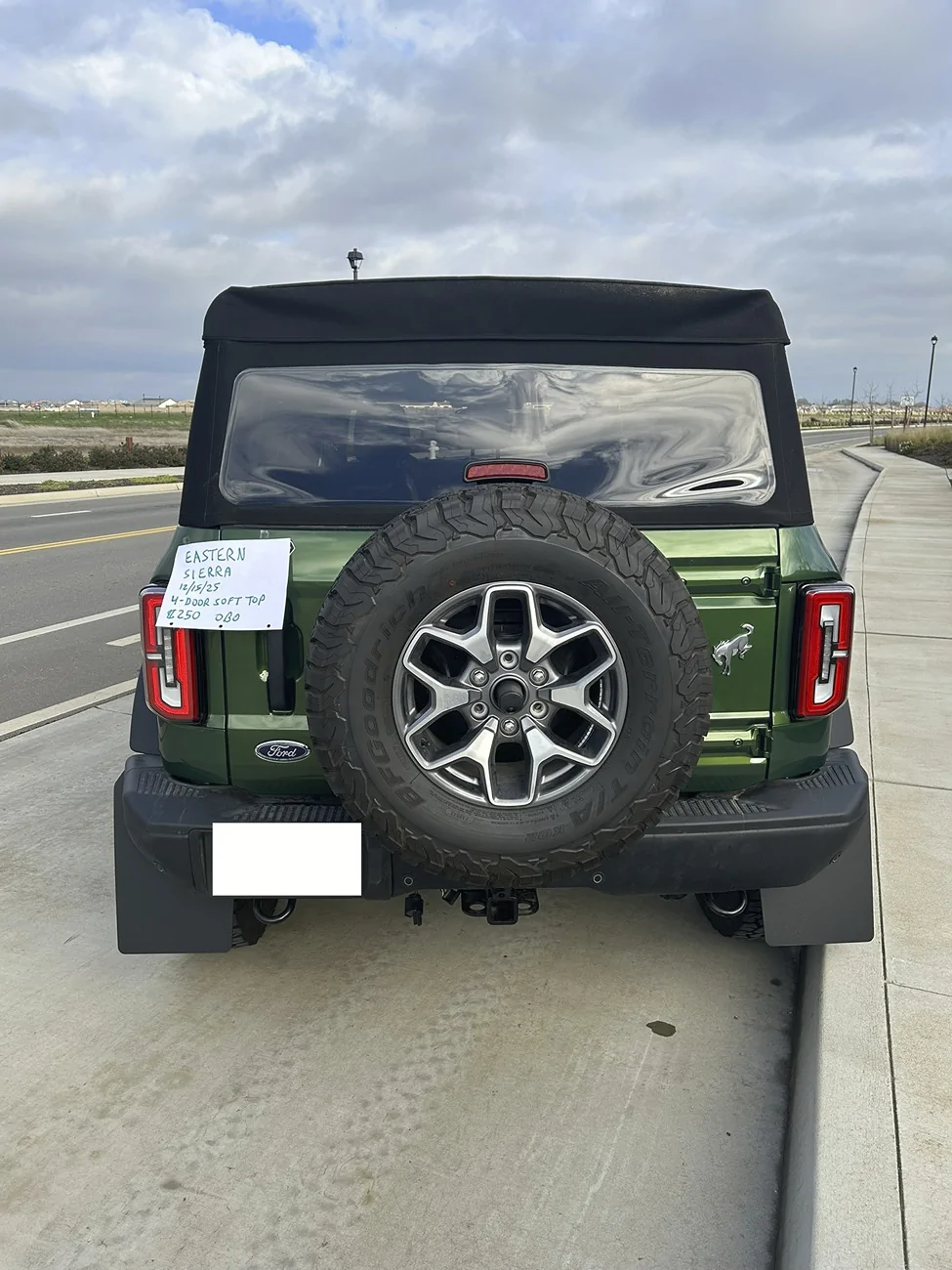 Ford Bronco 2025 OEM Soft Top - $250 OBO IMG_1662