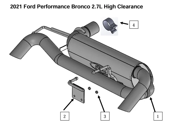 Ford Bronco Discount code on Ford Performance exhaust 1766072395584-mn