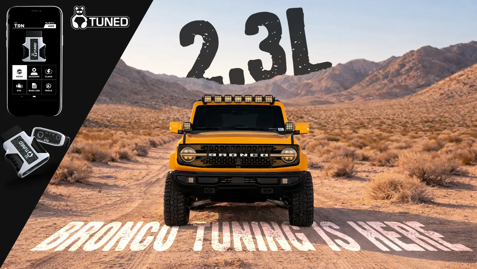Ford Bronco Bronco 2.3L PandaTuning is HERE! 🚨🔥 23l bronco tuning is her