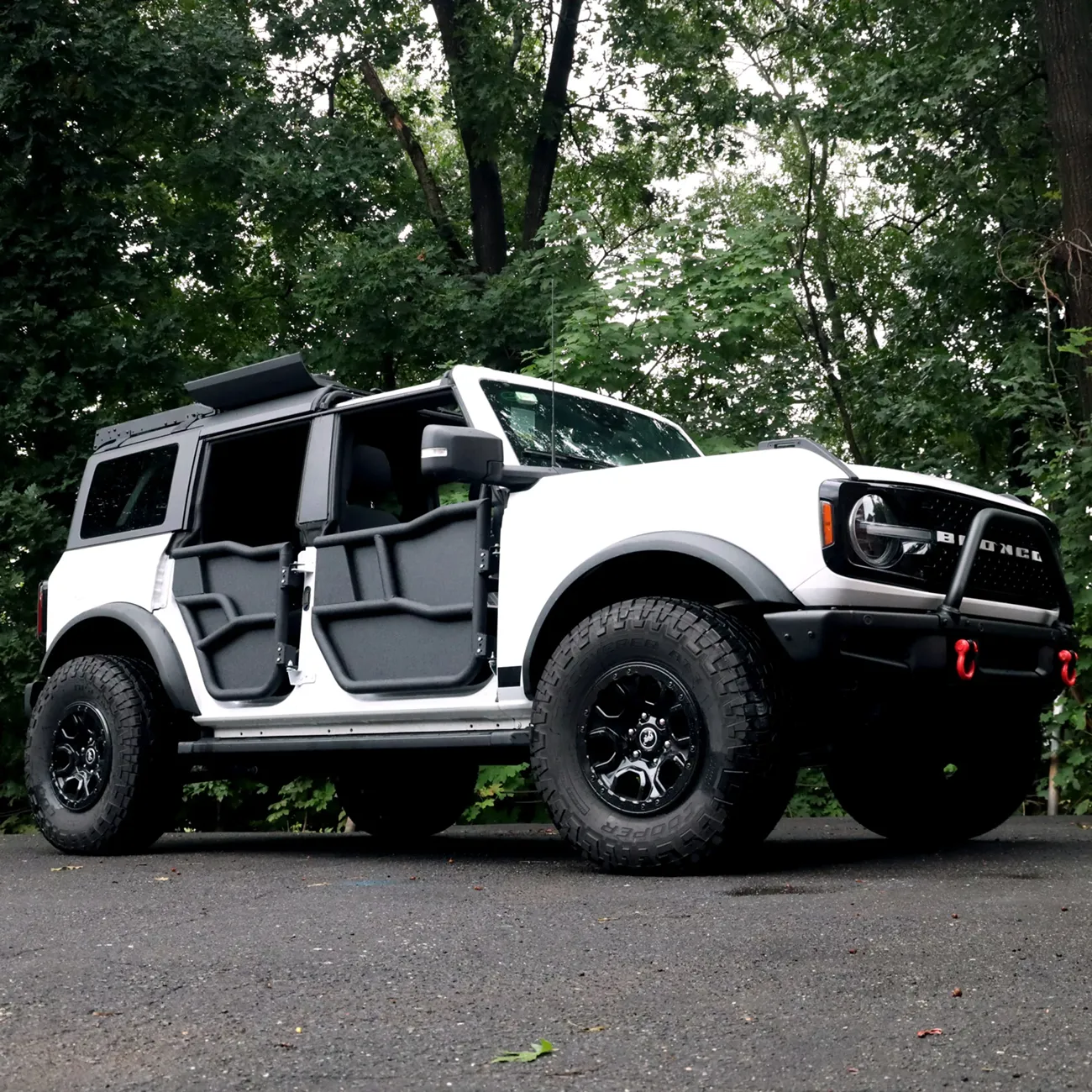 Ford Bronco 🚨 NEW $1,000 GIVEAWAY: Win a Set of EZ4X4 Alpha Aluminum Tube Doors + Your Choice of Panels! ($1,000+ Value!) Alpha-SolidPannels-Bronco-3
