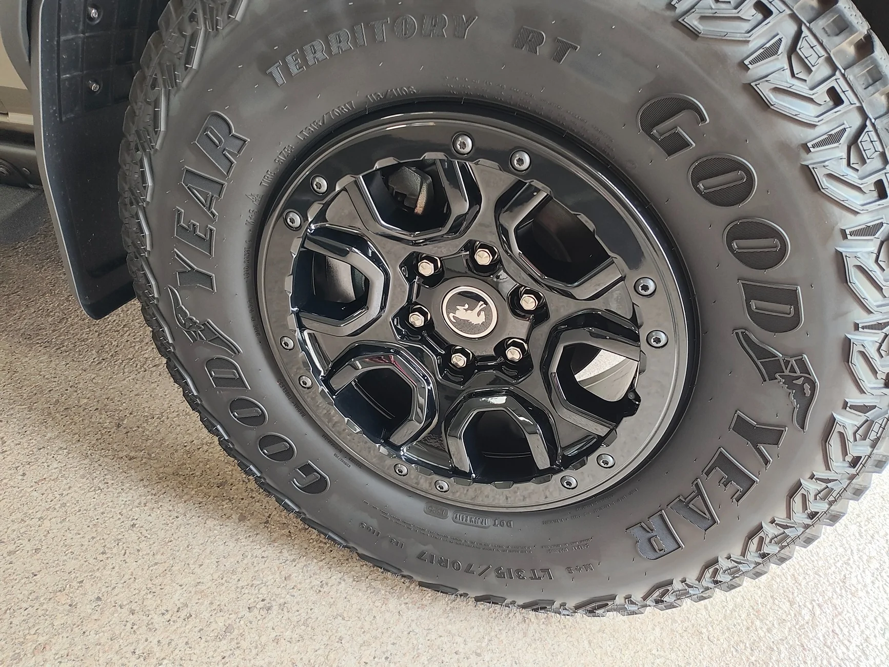 Ford Bronco Black beadlocking for wheels IMG_20250819_092438267_HDR