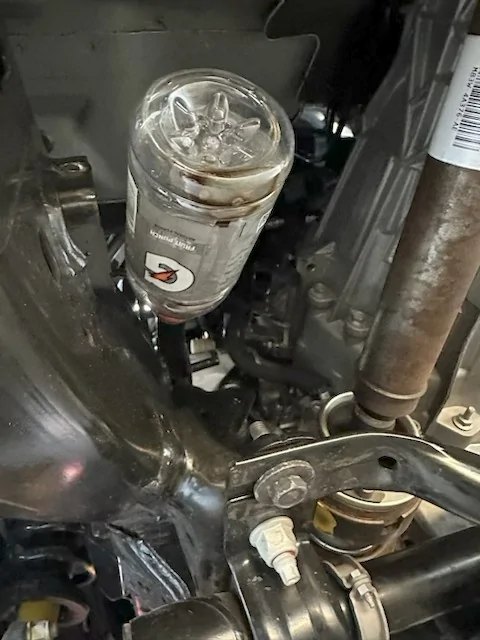 Ford Bronco 2.3 Oil Filter Removal - best practice for not spilling oil? IMG_3350