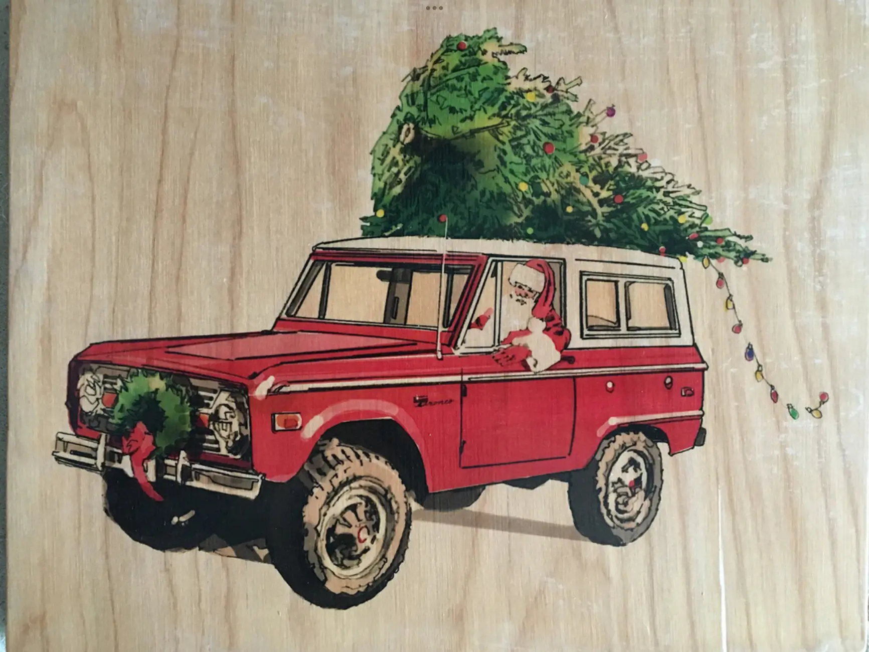 Ford Bronco Merry Christmas IMG_7694