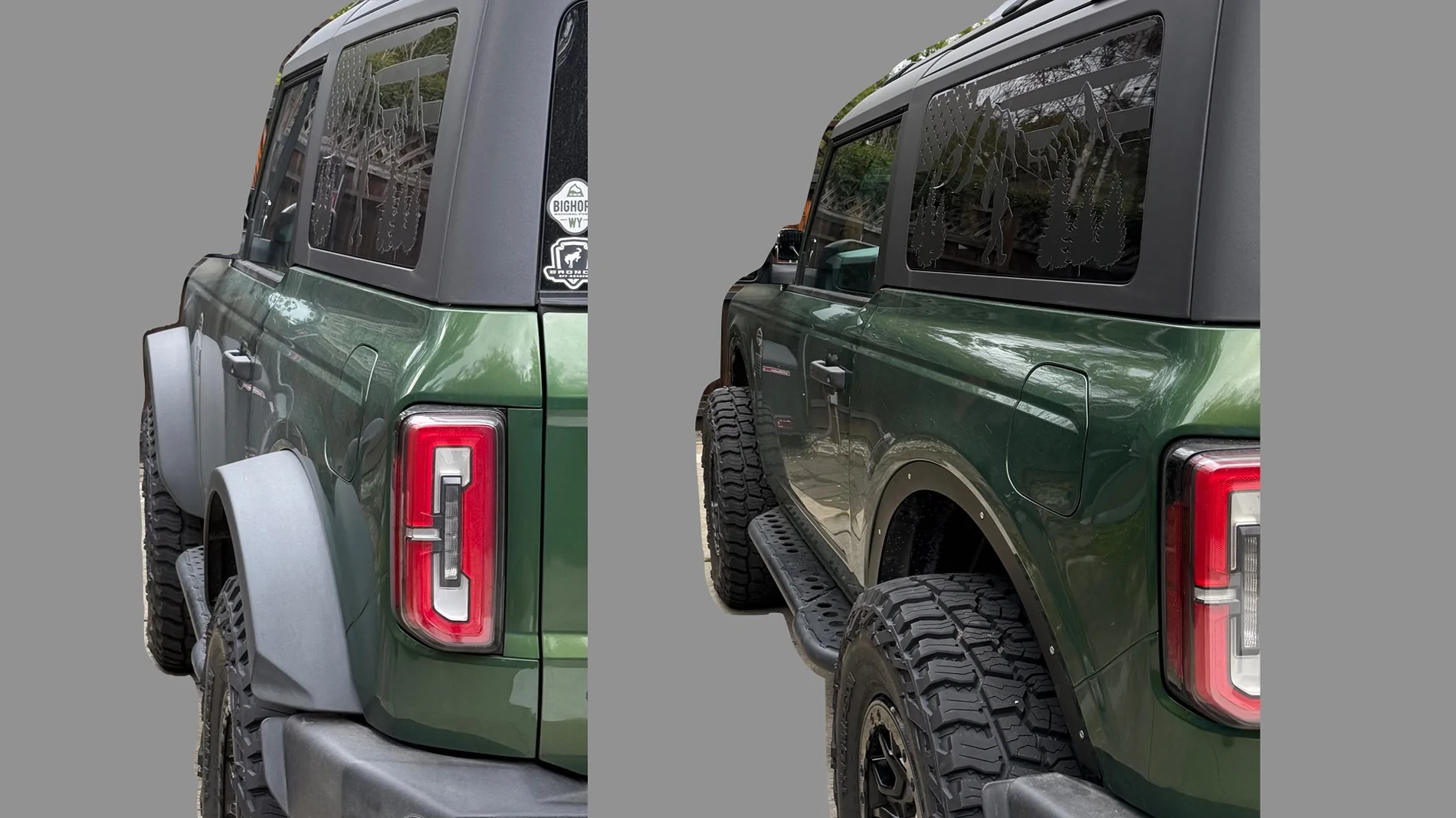 Ford Bronco Show us your installed wheel / tire upgrades here! (Pics) Smittybilt Fender Flare Deletes.001