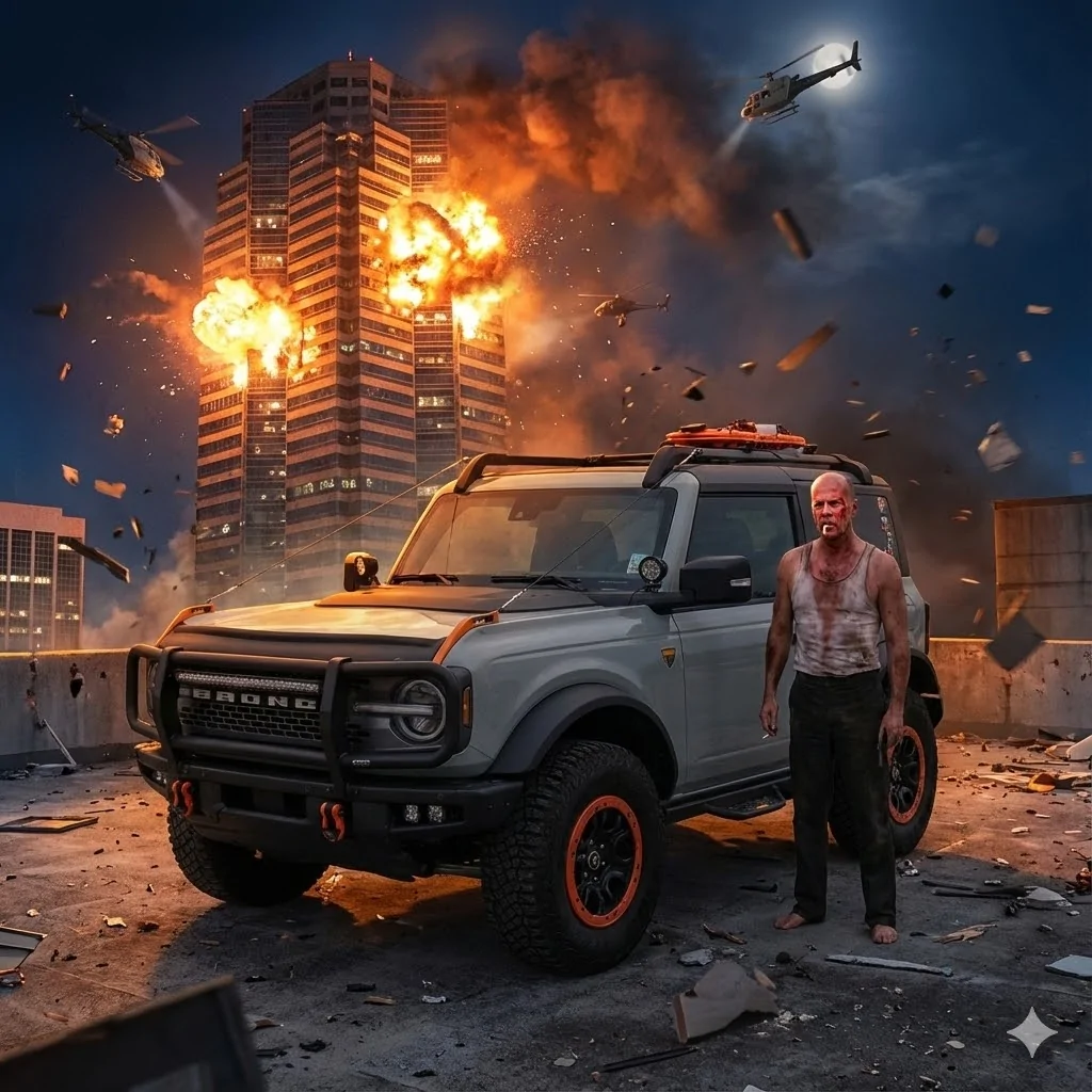 Ford Bronco Merry Christmas Bronco christmas 3