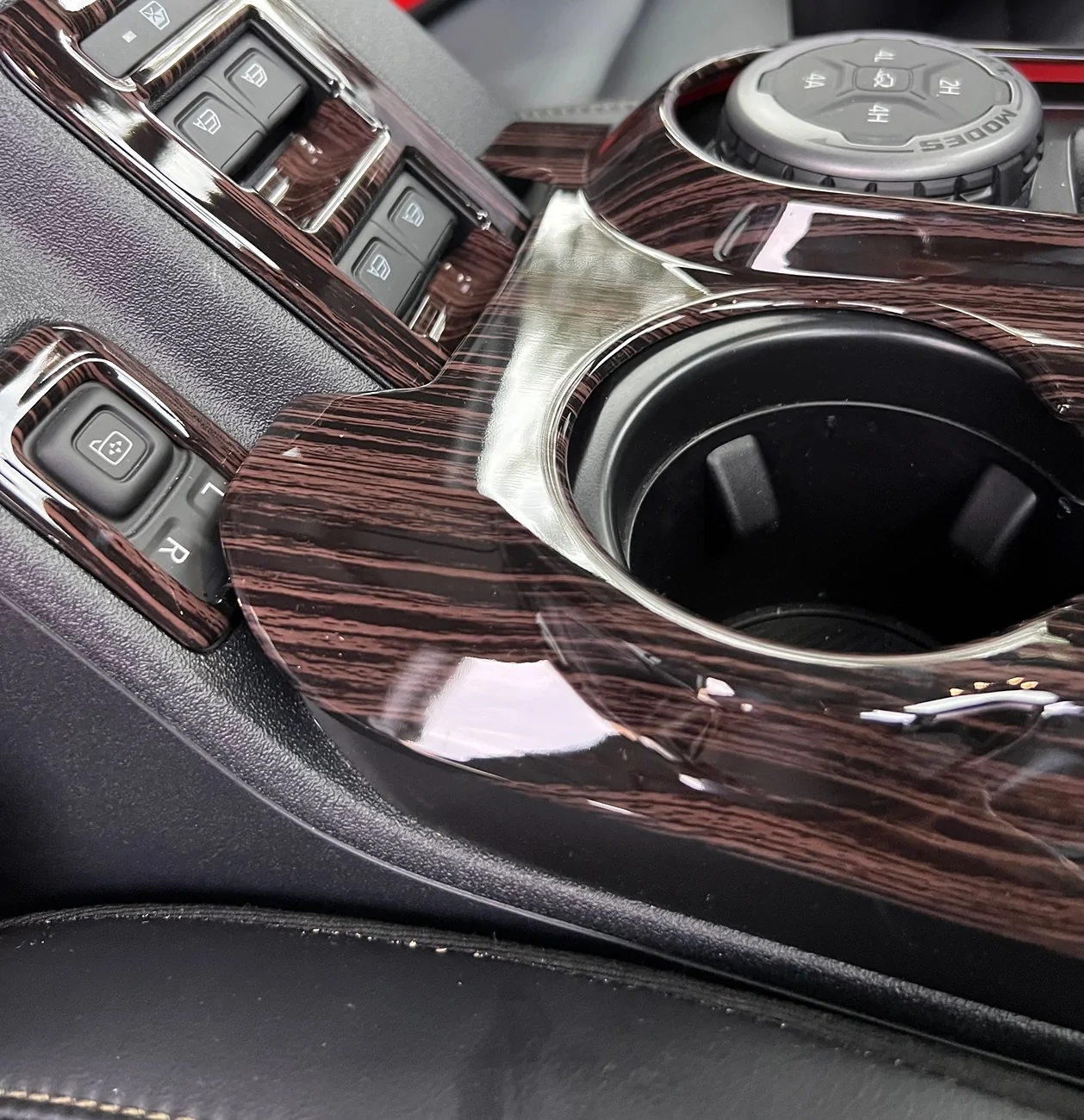Ford Bronco Wood trim inserts installed IMG_5424