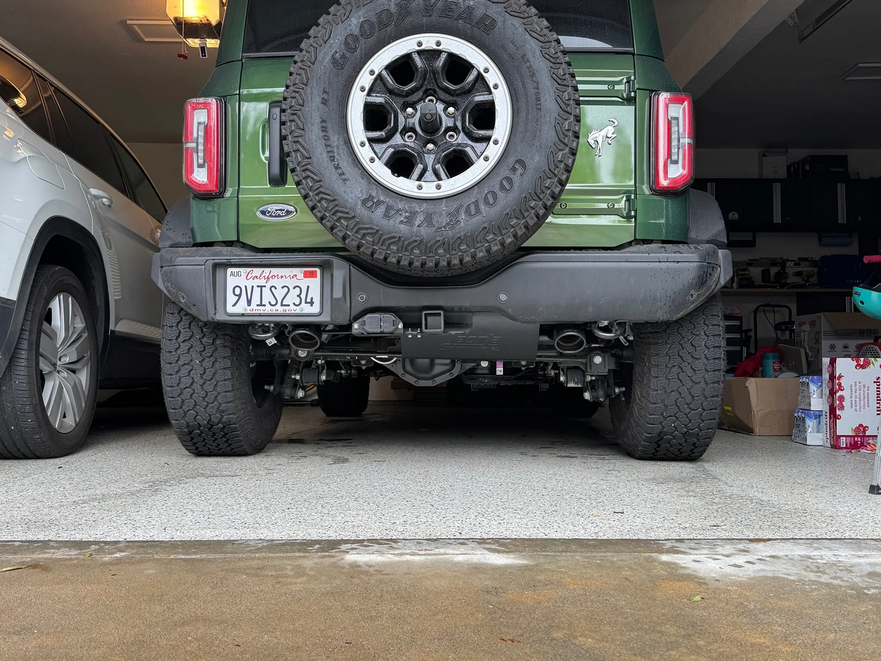 Ford Bronco Best dual exhaust with lowest cab noise IMG_4585