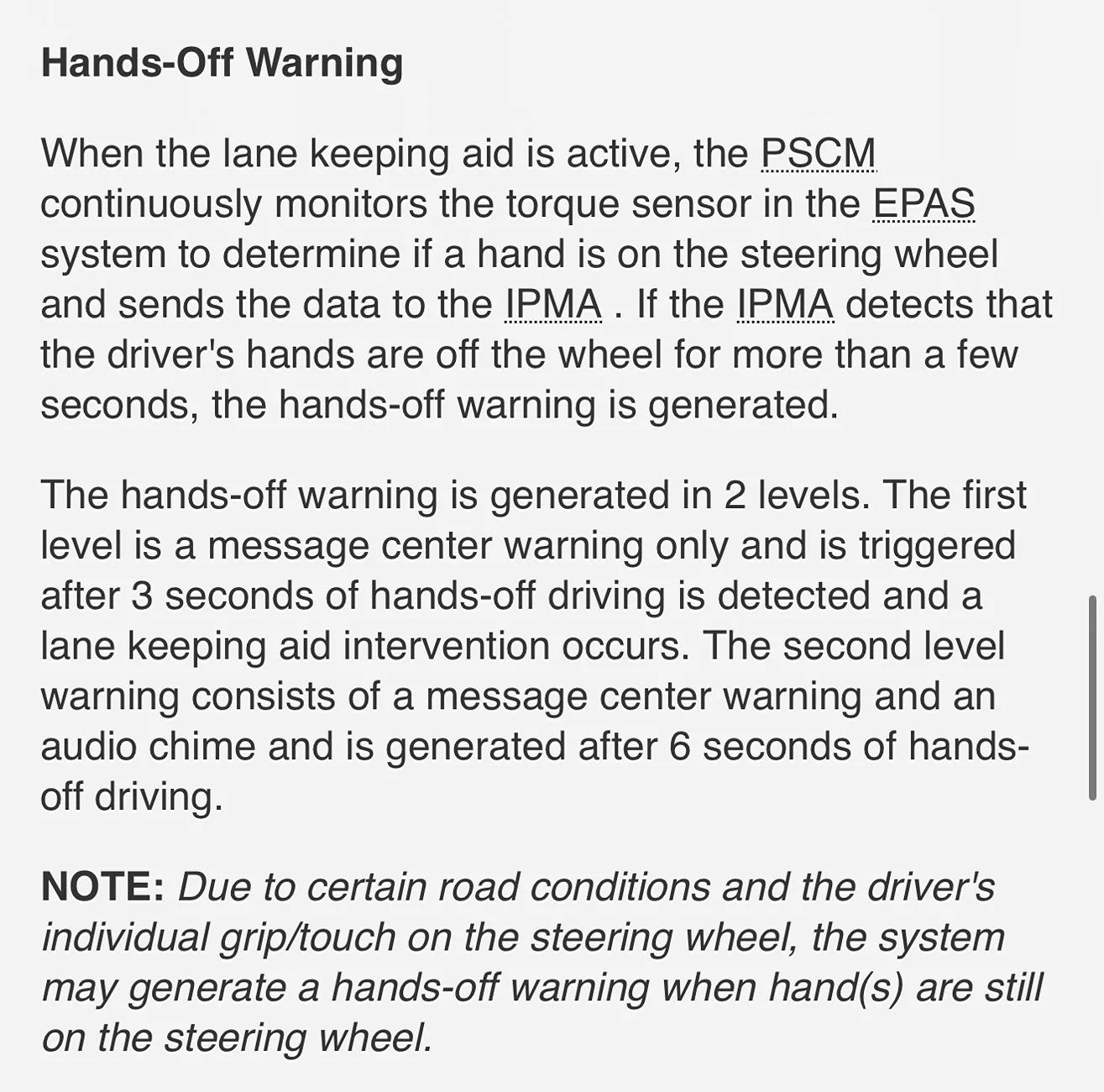 Ford Bronco Hands on Steering Wheel Message IMG_9404