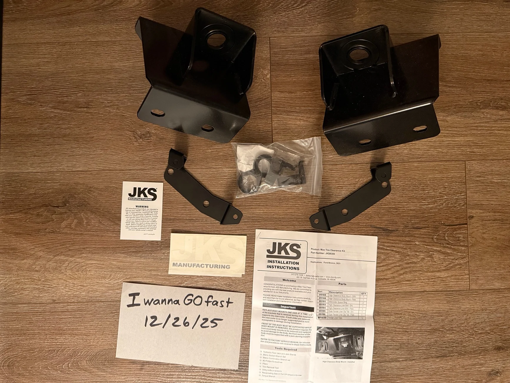 Ford Bronco JKS Max Tire Clearance Kit $140 IMG_0854