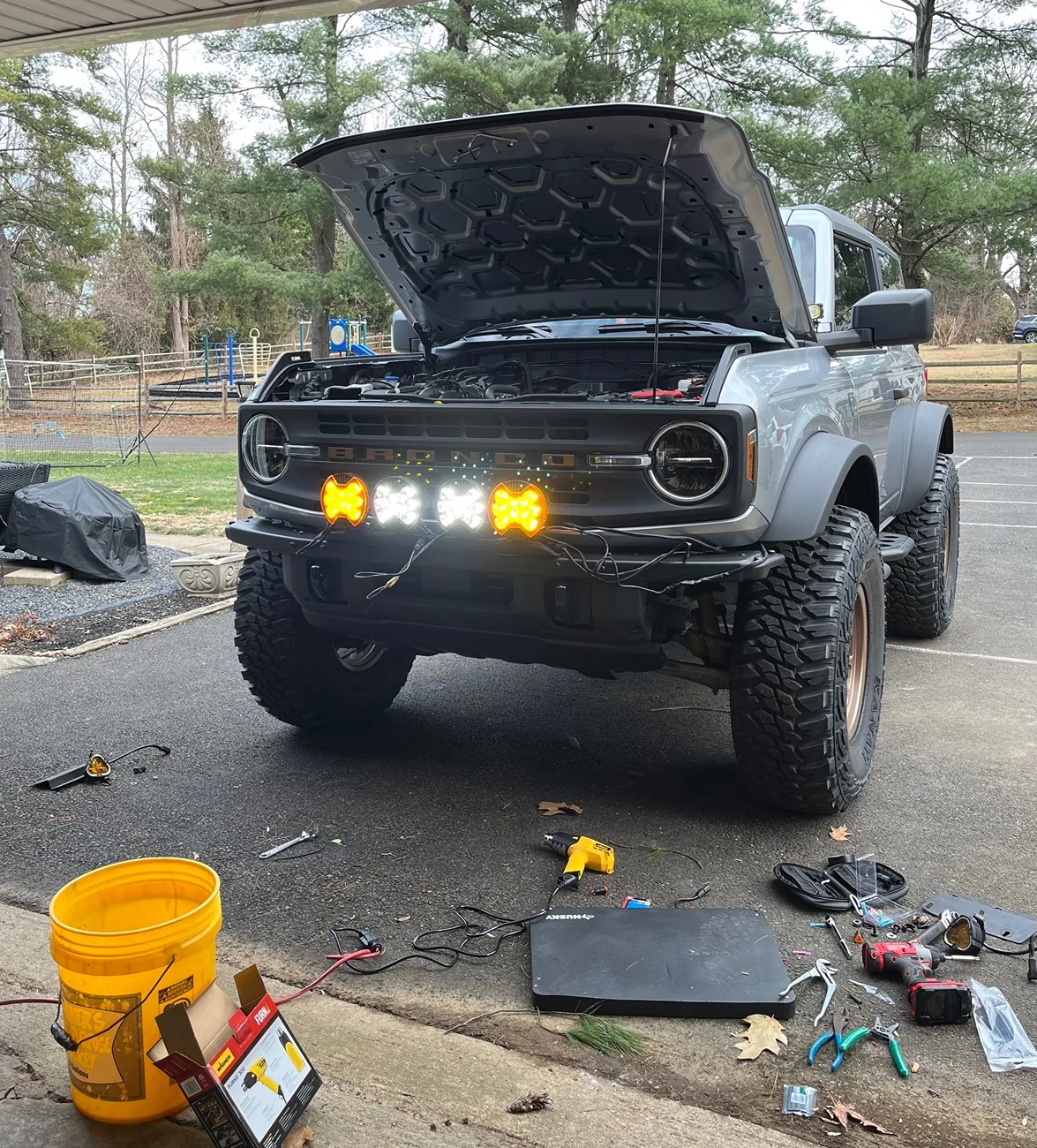 Ford Bronco What did you do TO / WITH your Bronco today? 👨🏻‍🔧🧰🚿🛠 IMG_8274