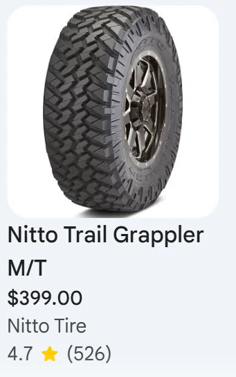 Ford Bronco Sasquatch Tire Estimator & Comparison Tool 1766858658232-bo