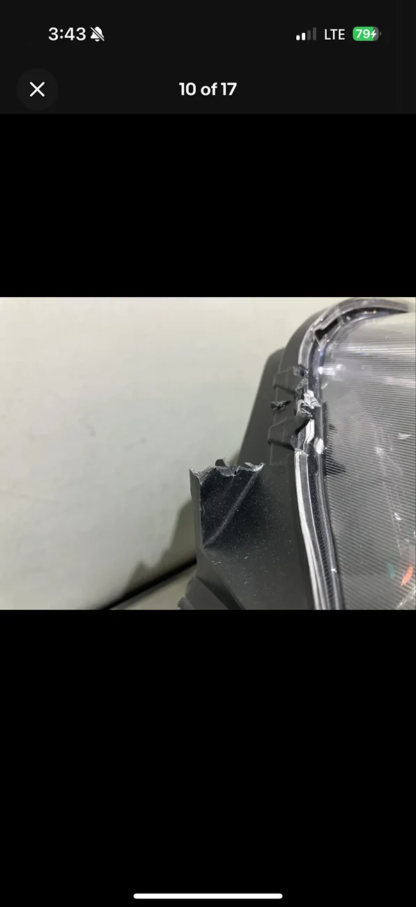 Ford Bronco Headlight Replacement Broken Tab IMG_5297