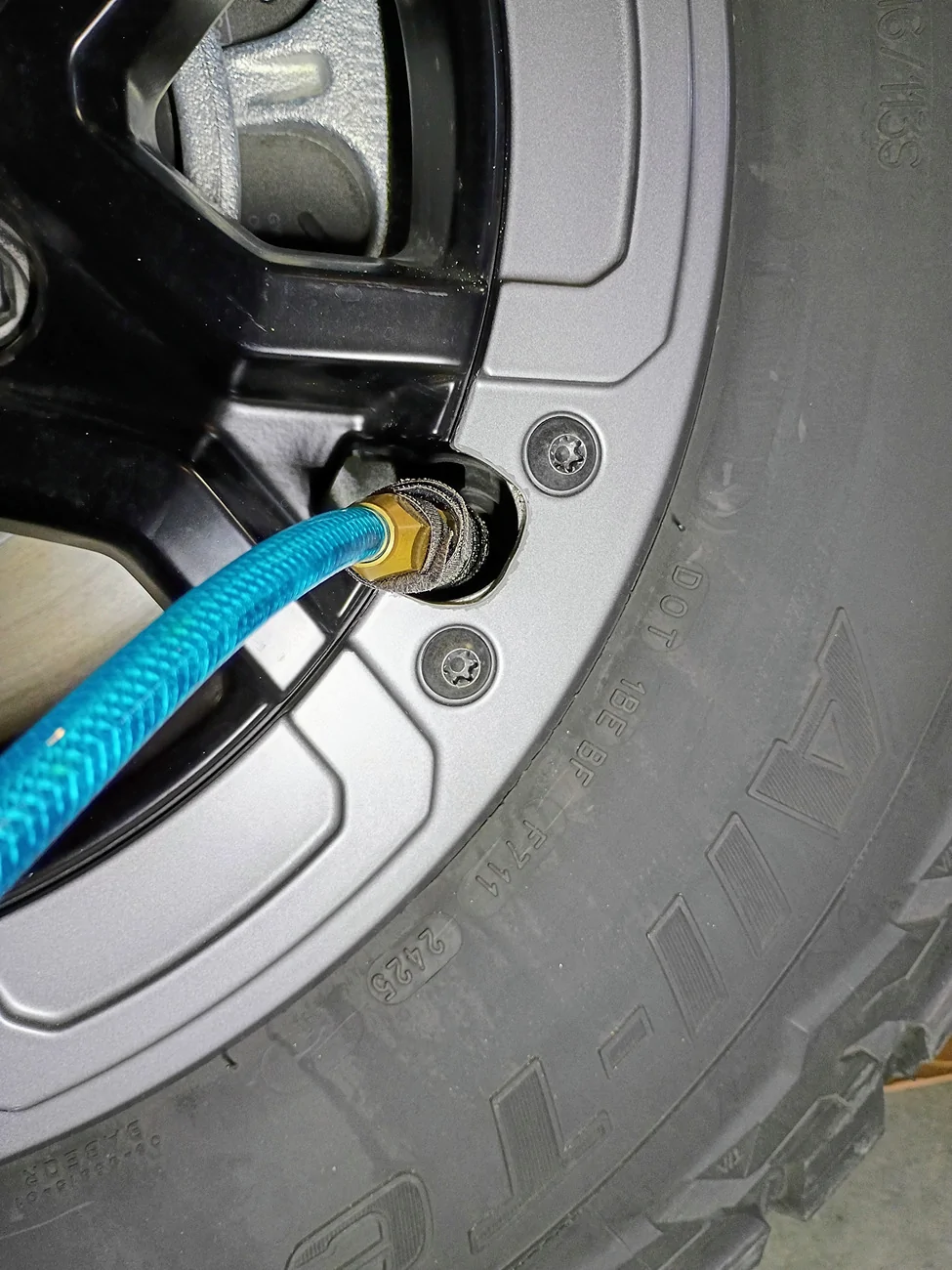 Ford Bronco Valve stem on Sasquatch wheels IMG_20251229_132853959_HDR_AE