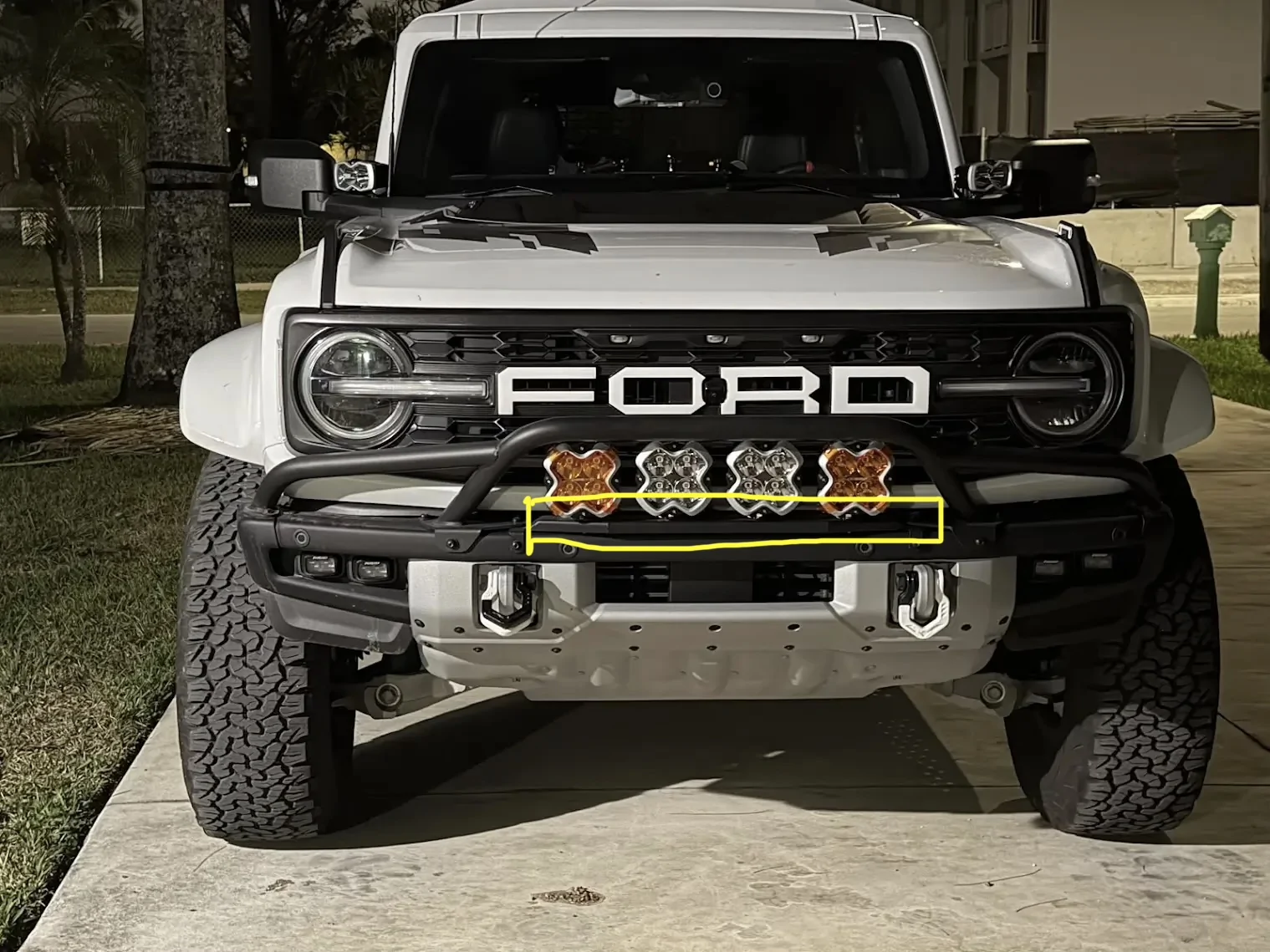 Ford Bronco Mounting TurnOffRoad Bull Bar for modular bumper & 30” light bar? IMG_0731