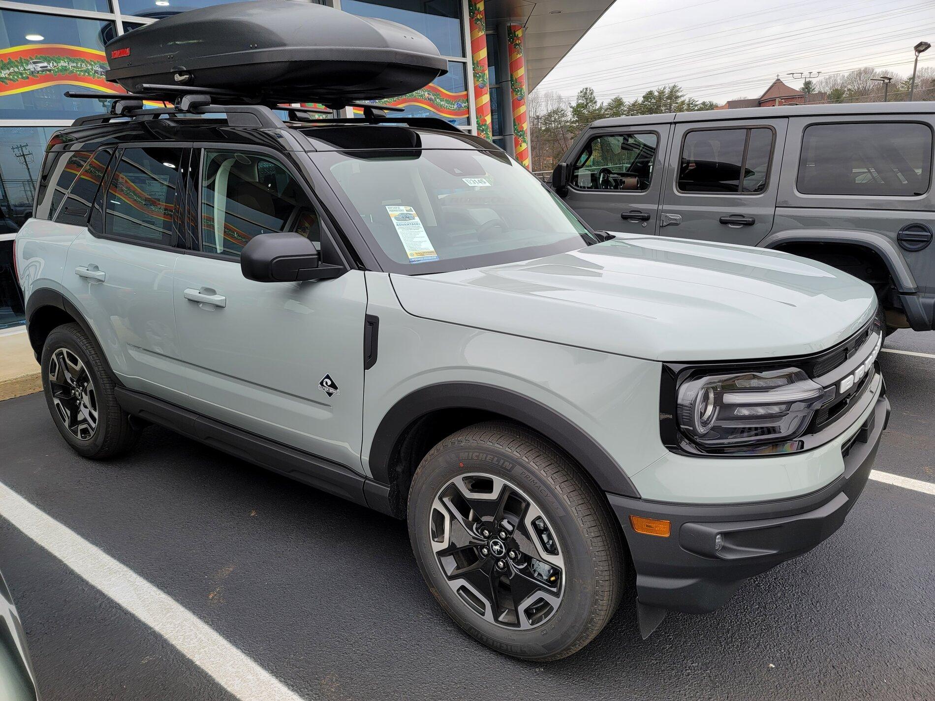 Ford Bronco Cactus Grey has evolved is my theory 20201230_132342