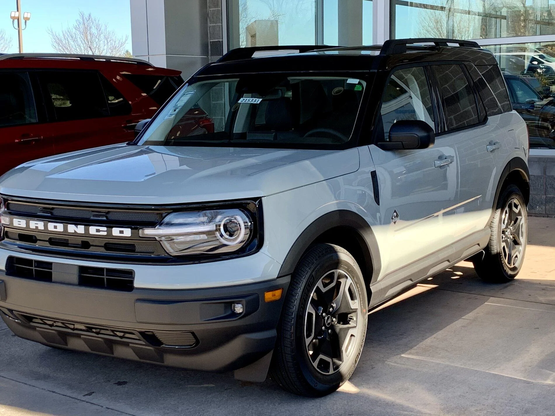 Ford Bronco Cactus Grey has evolved is my theory E227AA2F-74BA-4A2B-A5D5-20E51BF43135