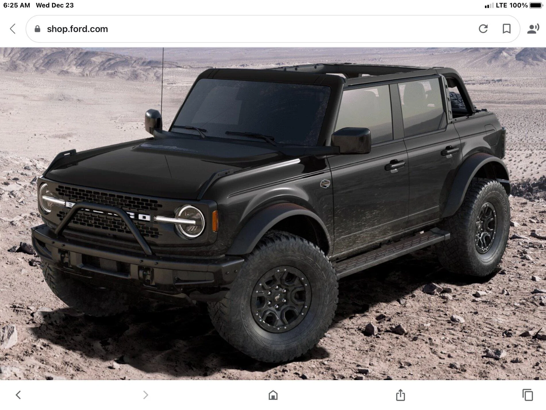 Ford Bronco Why does the 4-Dr look so long? A015C273-2E3D-4AA6-B99F-03F4DCBD0810