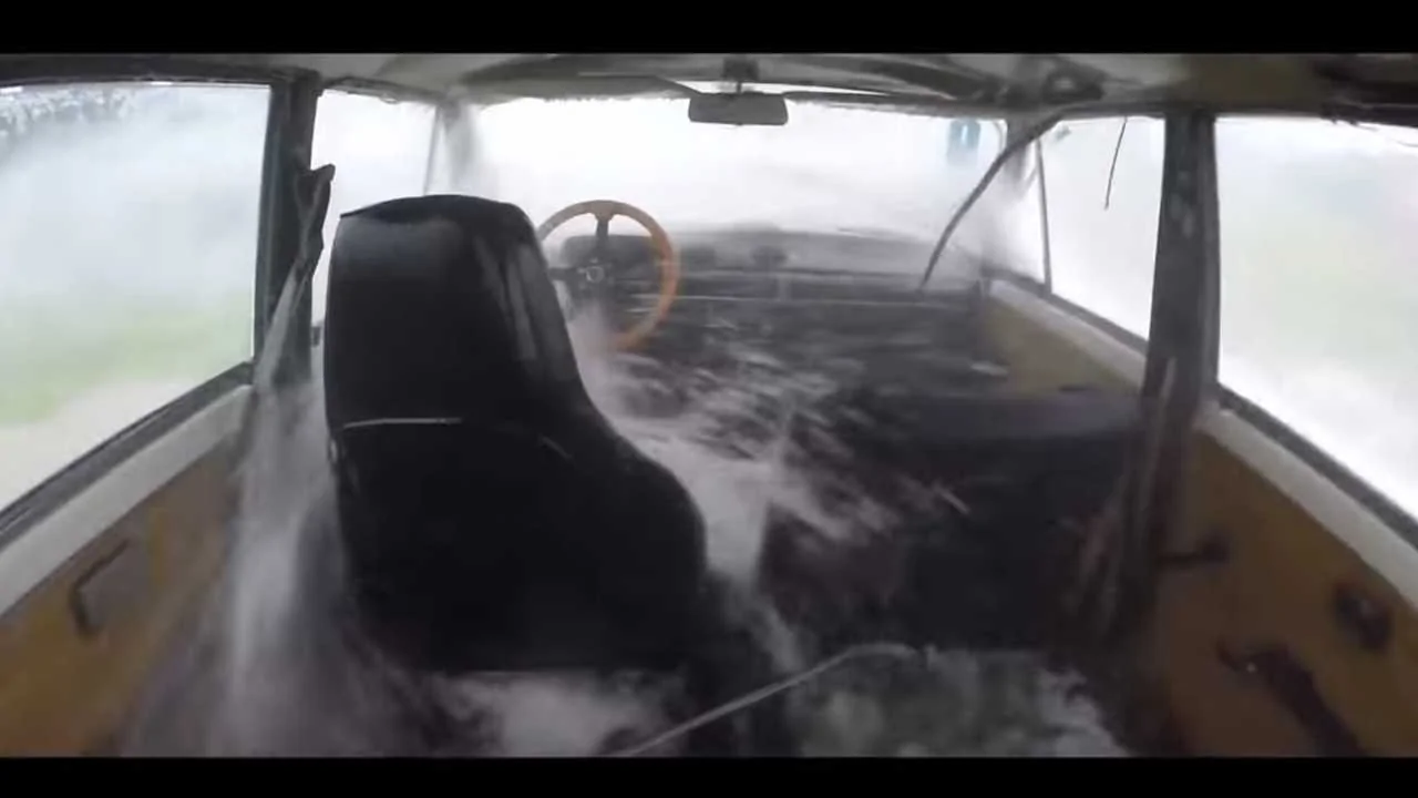 Ford Bronco How washable is the 'washout' interior? -washing-a-car-with-a-fire-hose-is-a-terrible-idea