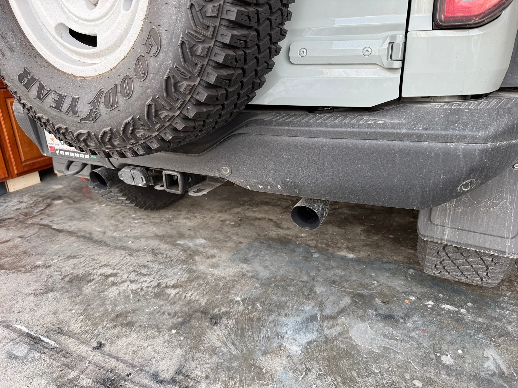 Ford Bronco Discount code on Ford Performance exhaust IMG_5201