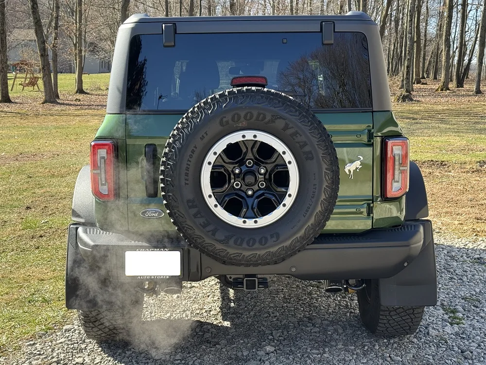 Ford Bronco Discount code on Ford Performance exhaust Tips