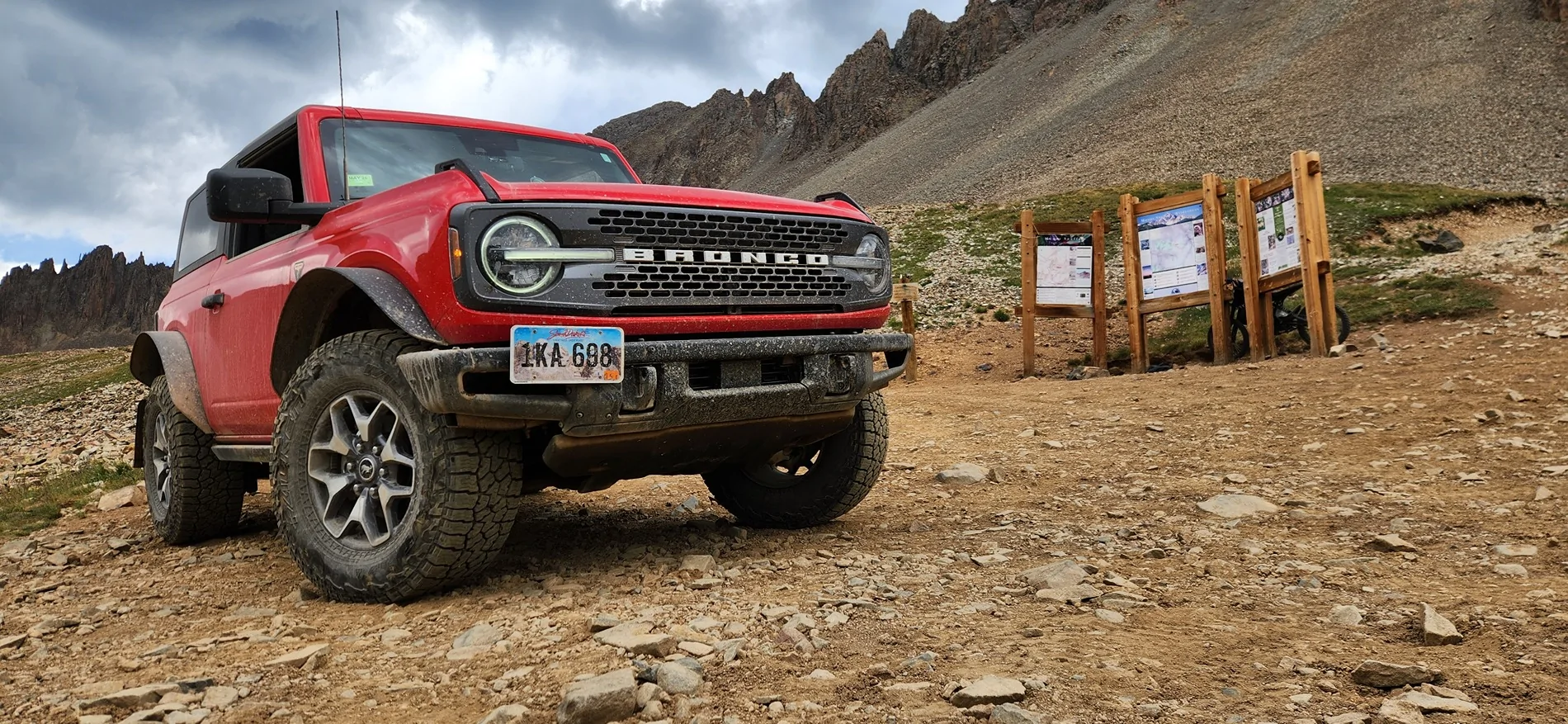 Ford Bronco Front modular license plate mount for off-roading (ACC compatible)? 1000003358