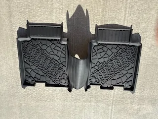 Ford Bronco 3Wliners floor mats, seat back liner, cargo area liner and pet seat cover review IMG_8715
